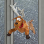 Battery-Powered Animated Christmas Window Decoration