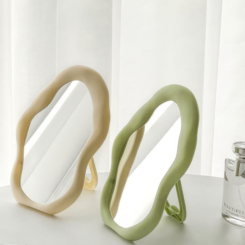 Irregular Glass Table Mirror