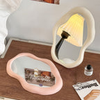 Irregular Glass Table Mirror