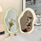 Irregular Glass Table Mirror