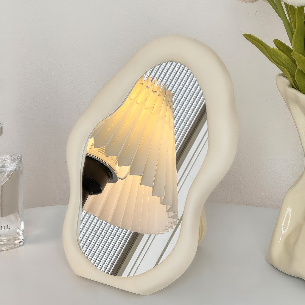 Irregular Glass Table Mirror