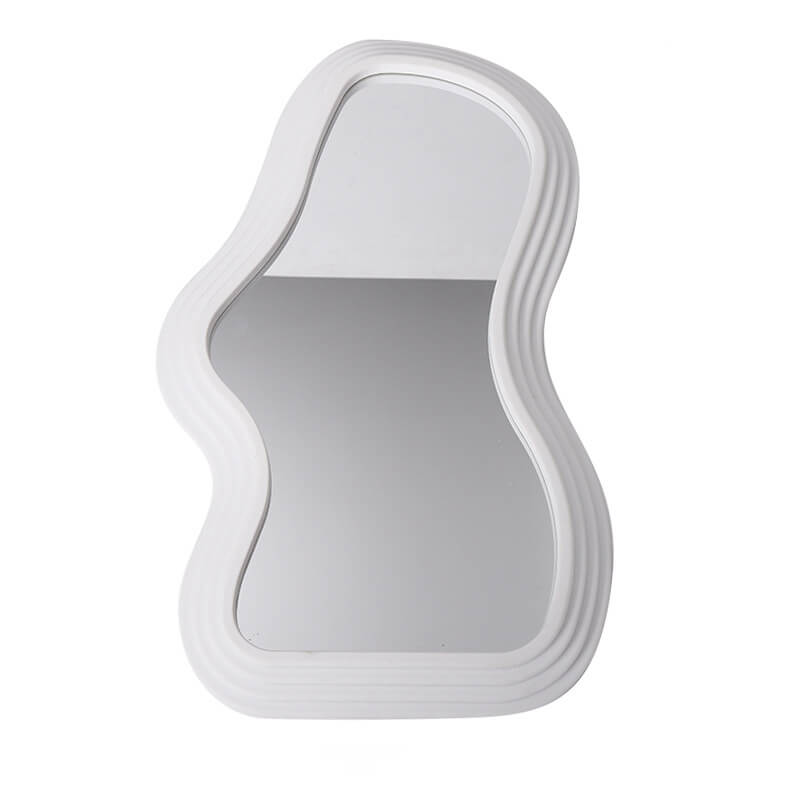 Wavy Frame Decorative Wall Mirror