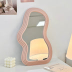 Wavy Frame Decorative Wall Mirror