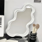 Wavy Frame Decorative Wall Mirror