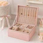 Jewelry Box Organiser 2 Layer Storage Case Tray