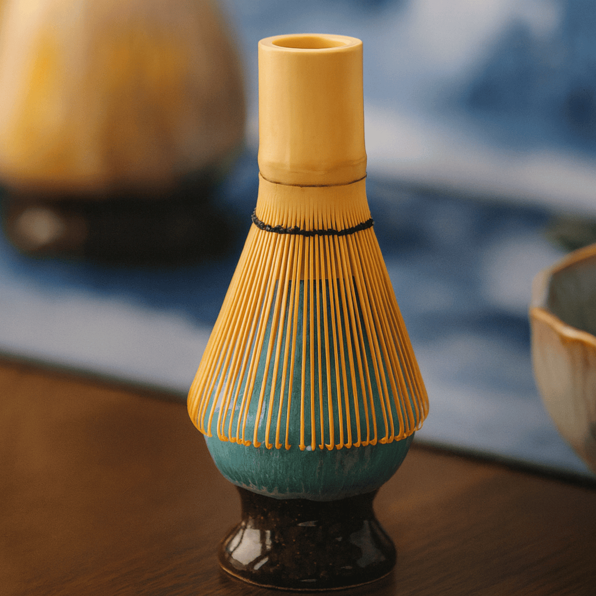 Spouted Ceramic Matcha Tea Set, 8 Pieces