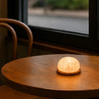 Rechargeable Mineral Dome Accent Light, Three White-Light Tones - product view 6