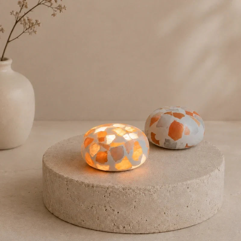 Rechargeable Mineral Dome Accent Light, Three White-Light Tones - product view 7