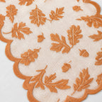 Leaf Lace Table Runner with Scalloped Edge, 33 x 183 cm - product view 6