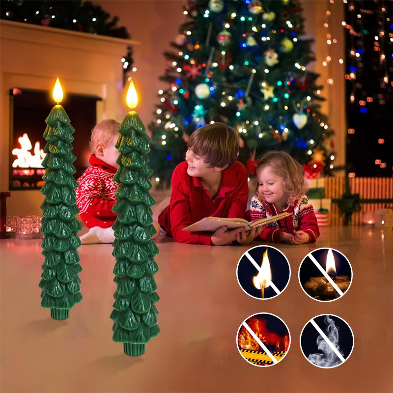 Flameless LED Christmas Tree Candles