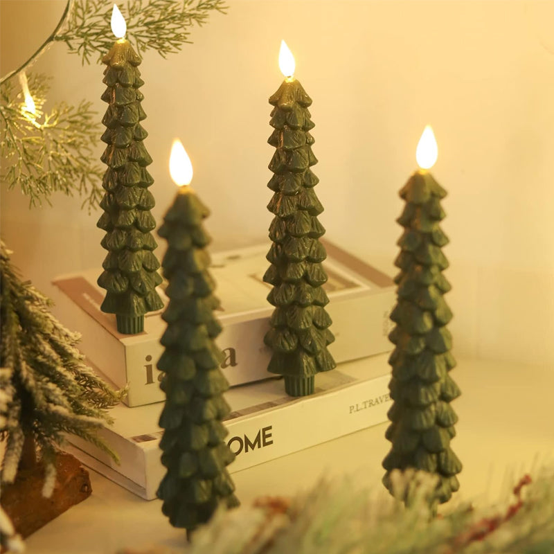 Flameless LED Christmas Tree Candles
