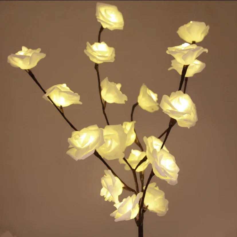 LED Lighted Branches, Battery-Powered Decorative Flower Stems - product view 11