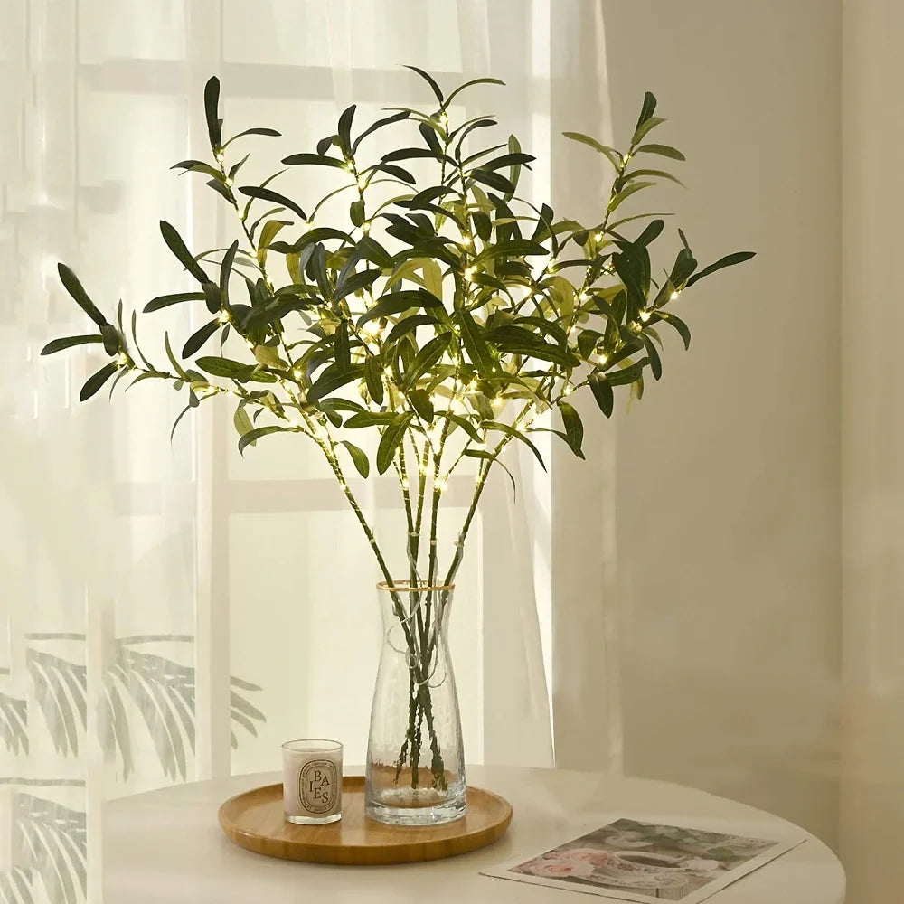 LED Lighted Branches, Battery-Powered Decorative Flower Stems - product view 19