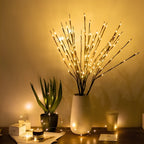 LED Lighted Branches, Battery-Powered Decorative Flower Stems - product view 23