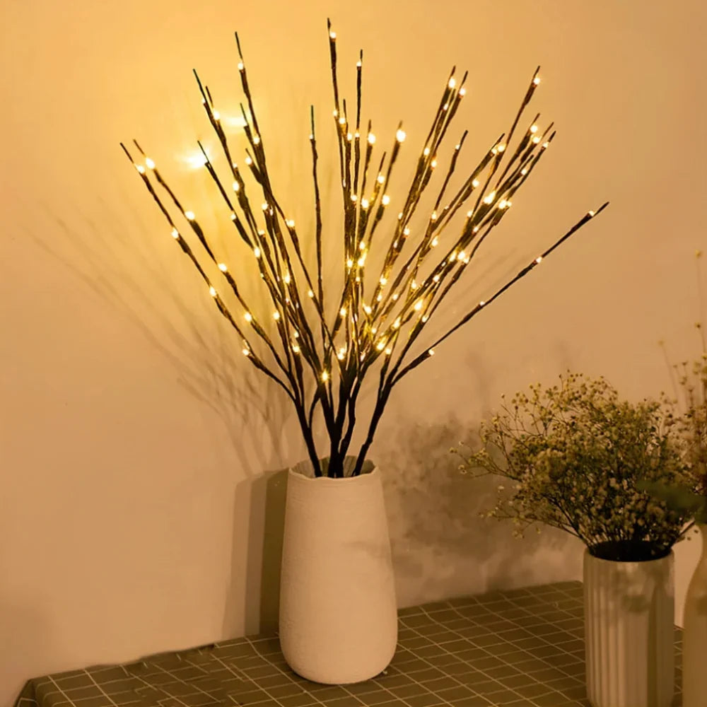 LED Lighted Branches, Battery-Powered Decorative Flower Stems - product view 12
