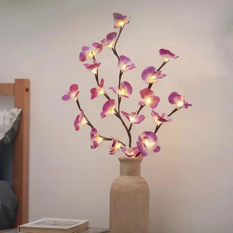 LED Lighted Branches, Battery-Powered Decorative Flower Stems - product view 25