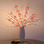 LED Lighted Branches, Battery-Powered Decorative Flower Stems - product view 14