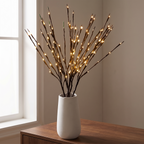 LED Lighted Branches, Battery-Powered Decorative Flower Stems - product view 1