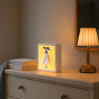 Lighted Tissue Box, Decorative Dress Design with USB or Battery Power - product view 8