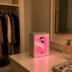Lighted Tissue Box, Decorative Dress Design with USB or Battery Power - product view 9
