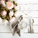 Cotton or Linen Table Napkins and Placemats, Set of 6