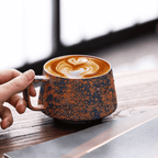 Glazed Stoneware Mugs, Set of 6, Approx. 300 ml