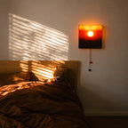 Rechargeable Sunset Wall Light, Dimmable Illuminated Wall Art - product view 6