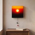 Rechargeable Sunset Wall Light, Dimmable Illuminated Wall Art - product view 1