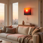 Rechargeable Sunset Wall Light, Dimmable Illuminated Wall Art - product view 2