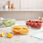 Meal Prep Containers Glass Food Storage Airtight Lids