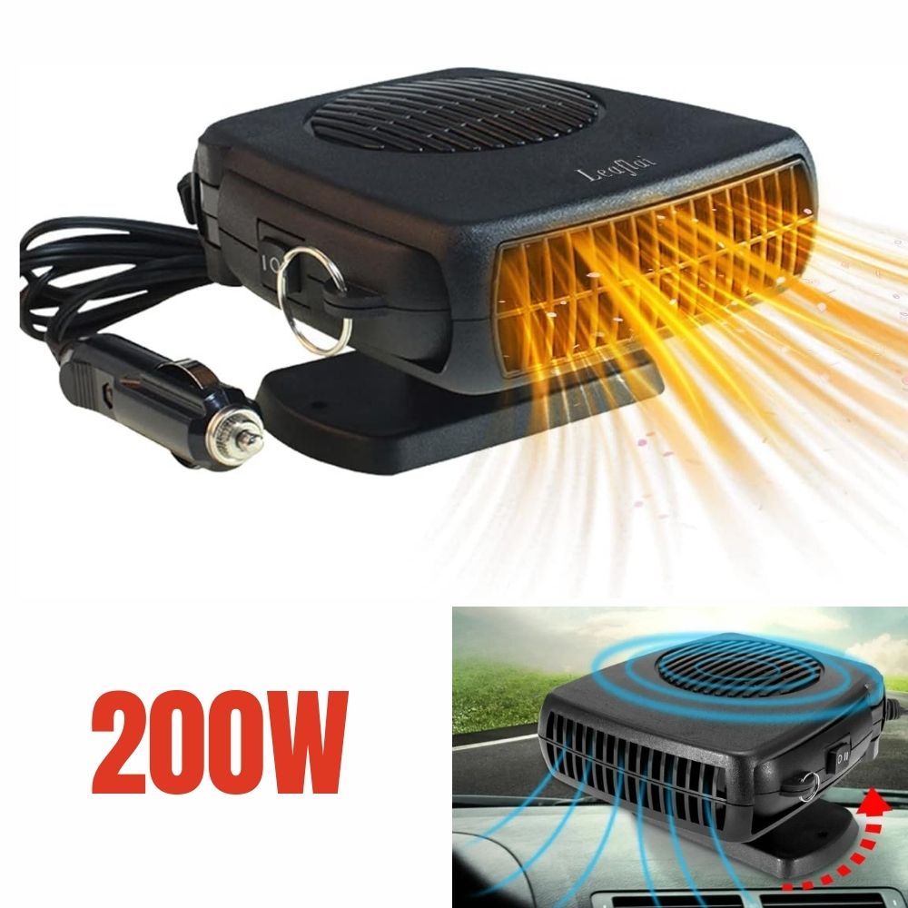 12V Ceramic Car Fan Heater and Windscreen Defroster — product view 3