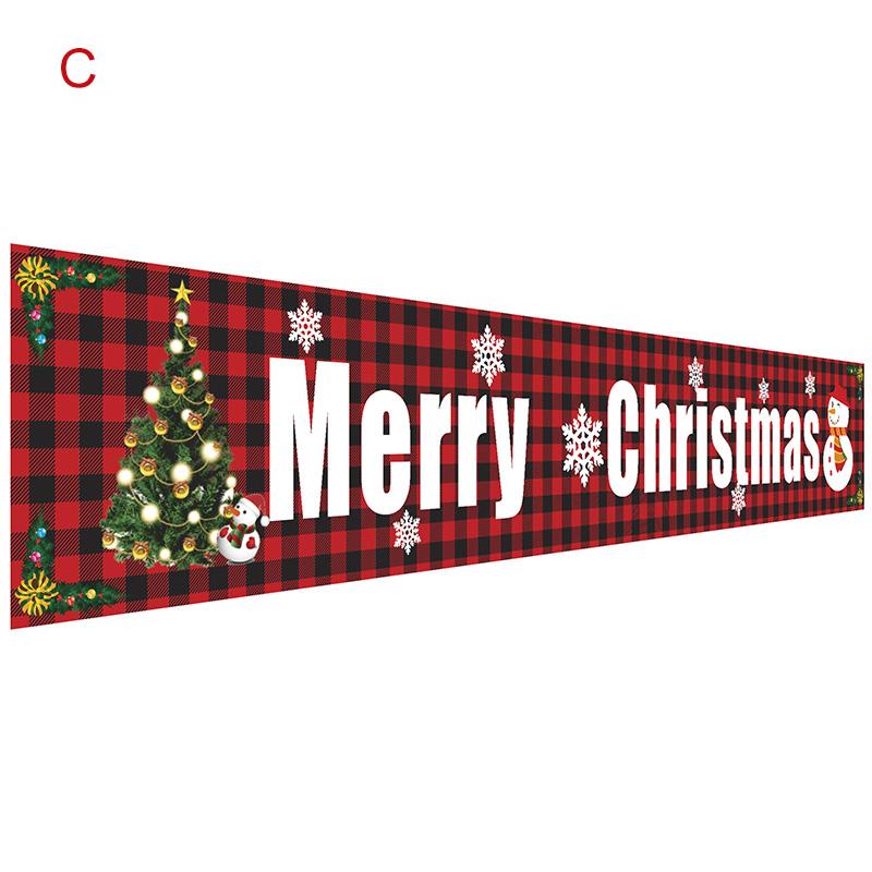 Merry Christmas Banner Flag, 300 × 50 cm