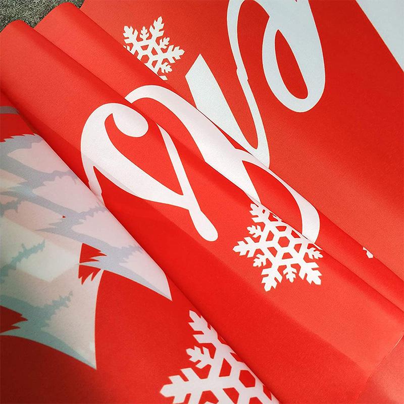 Merry Christmas Banner Flag, 300 × 50 cm