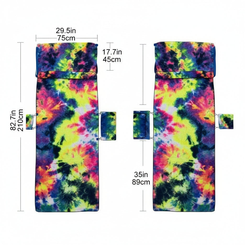Microfibre Beach Towel Quick-Dry Oversized Beach Mat