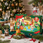Mini Plush Animal Advent Calendar with 24 Figures