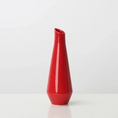 Slim Coloured Porcelain Flower Vase