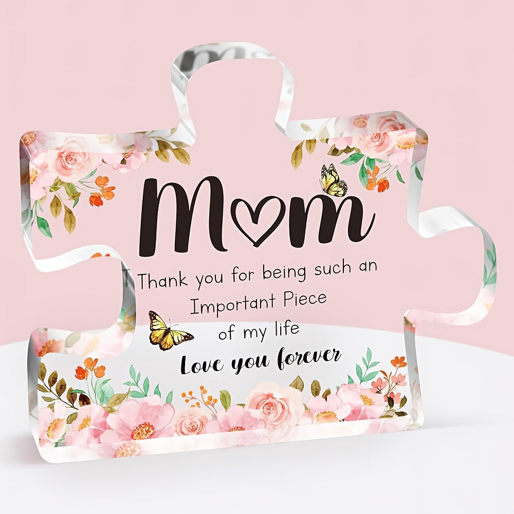 Acrylic Display Puzzle Shape Message Gift