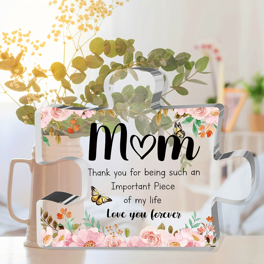 Acrylic Display Puzzle Shape Message Gift