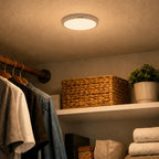 Rechargeable Motion Sensor Ceiling Light, Magnetic Mount and Remote - product view 5
