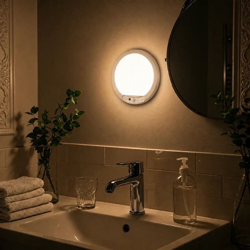 Rechargeable Motion Sensor Ceiling Light, Magnetic Mount and Remote - product view 8