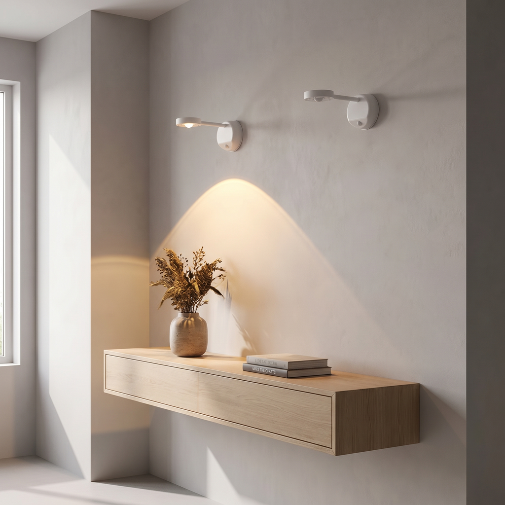 Rechargeable Motion Sensor Spotlight, 360-Degree Adjustable LED - product view 4