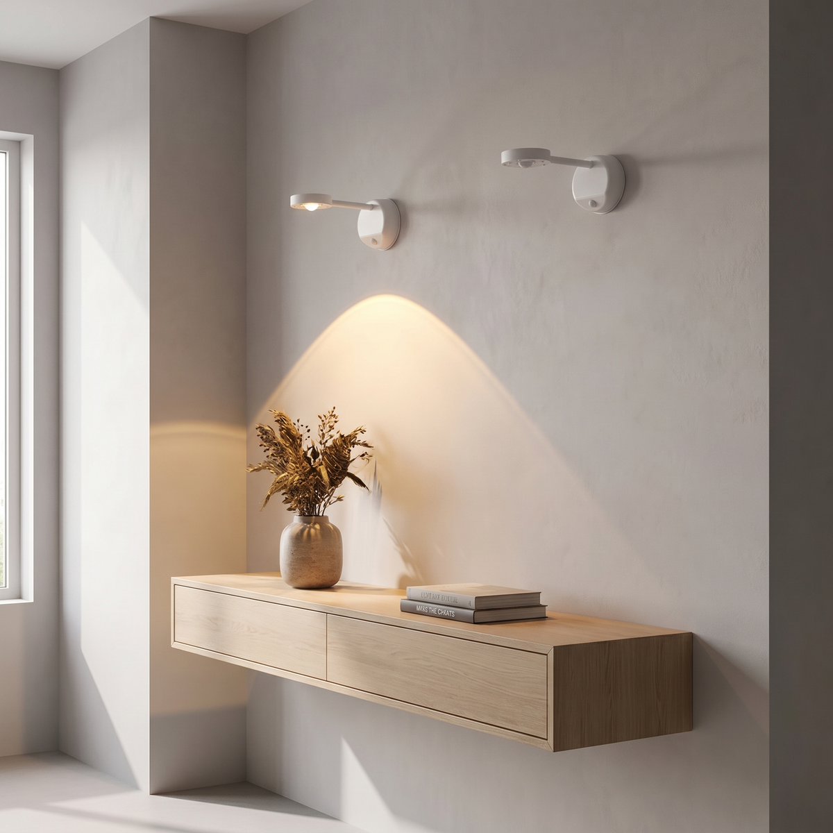Rechargeable Motion Sensor Spotlight, 360-Degree Adjustable LED - product view 4