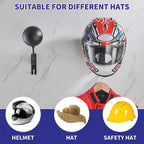 Wall-Mounted Motorcycle Helmet and Jacket Storage Rack — product view 3
