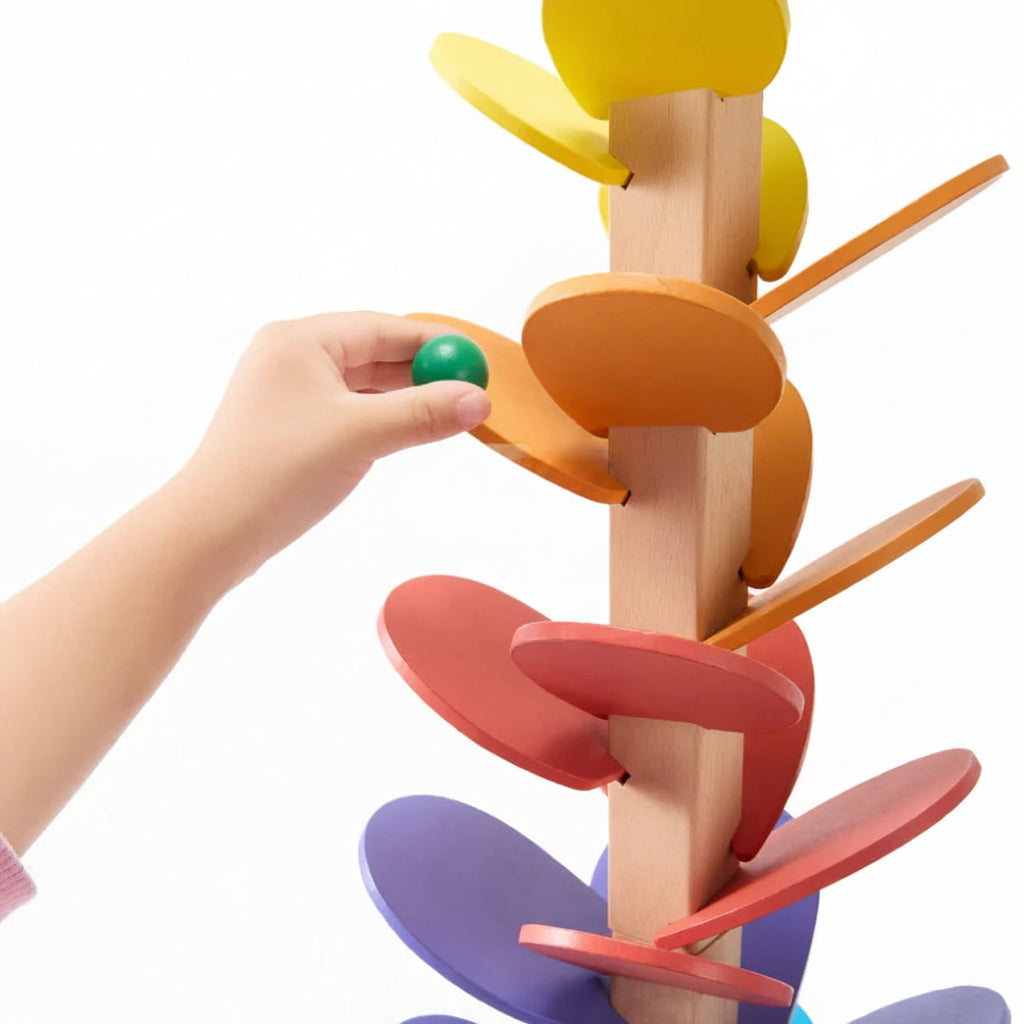 Musical Tree Toy Toddlers Colourful Wooden Activity Playset