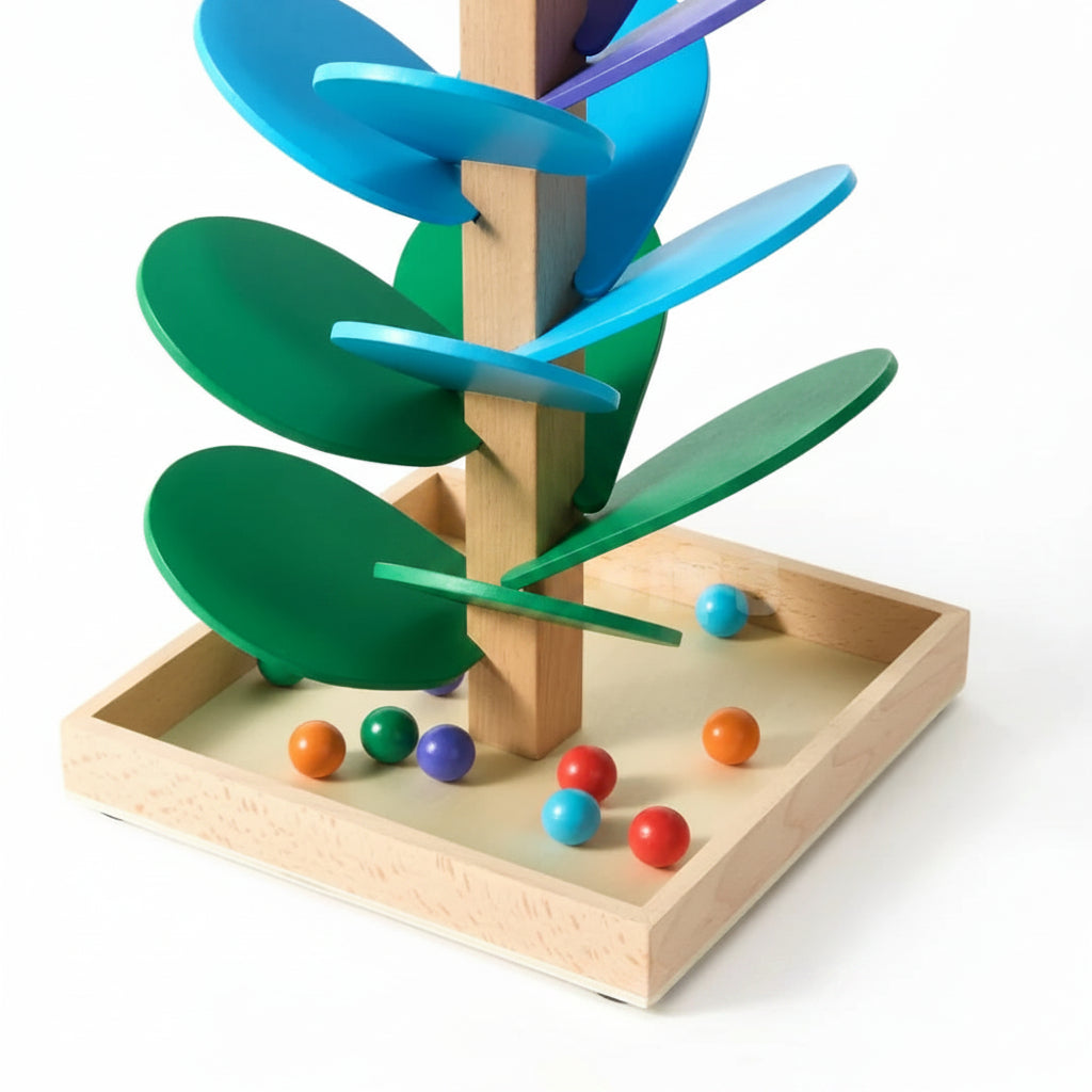 Musical Tree Toy Toddlers Colourful Wooden Activity Playset