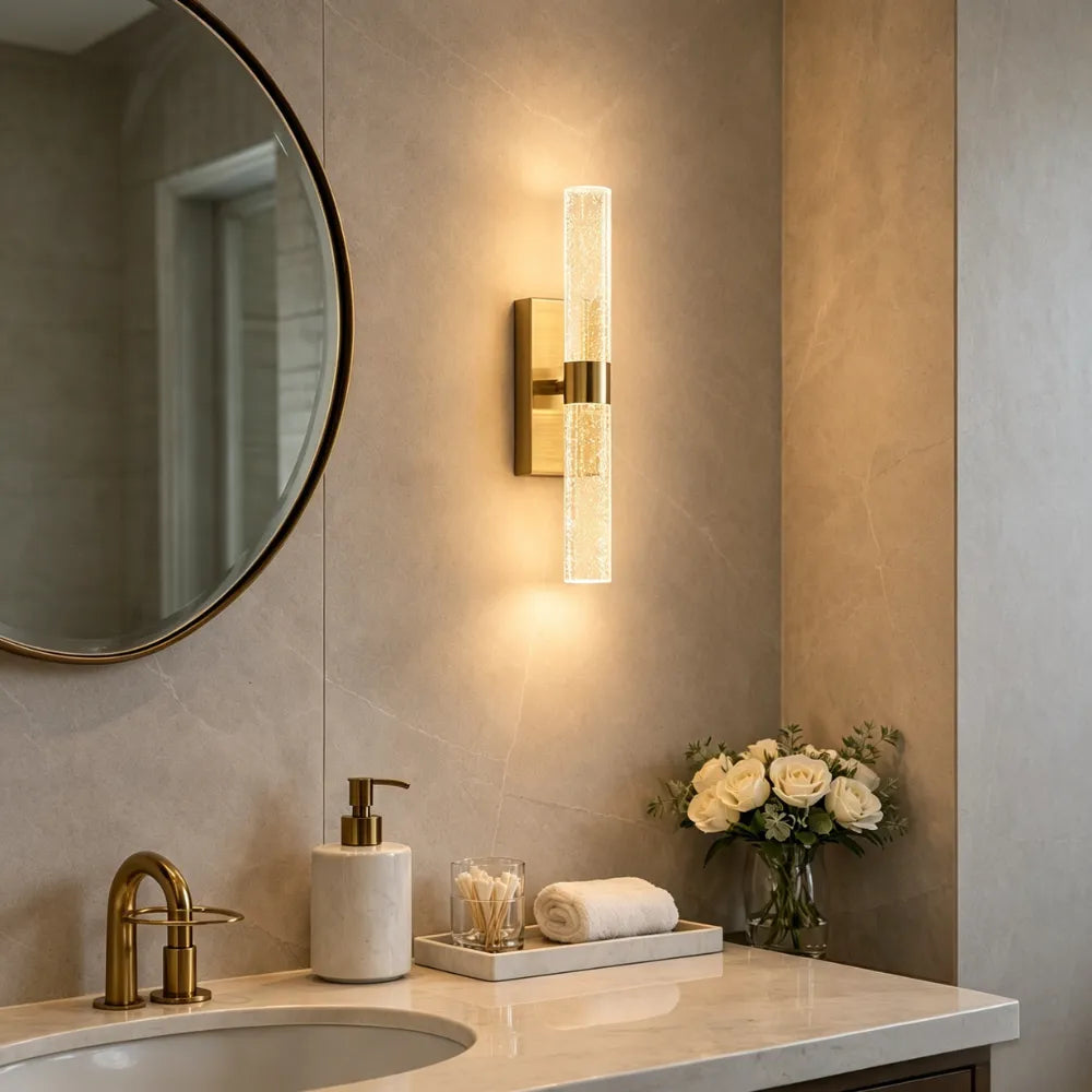 Rechargeable Bubble Crystal Wall Light with Remote and Dimmer - product view 5