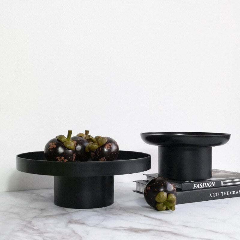 Round Decorative Storage Tray