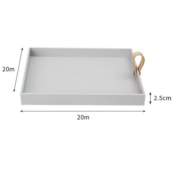 Square Decorative Storage Tray, 20 cm