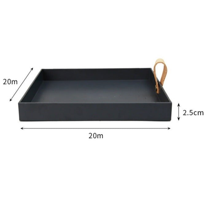 Square Decorative Storage Tray, 20 cm