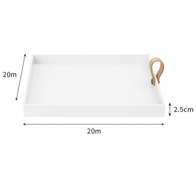 Square Decorative Storage Tray, 20 cm